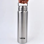 Gourde isotherme sport 900 ml – inox argent robuste gourde isotherme