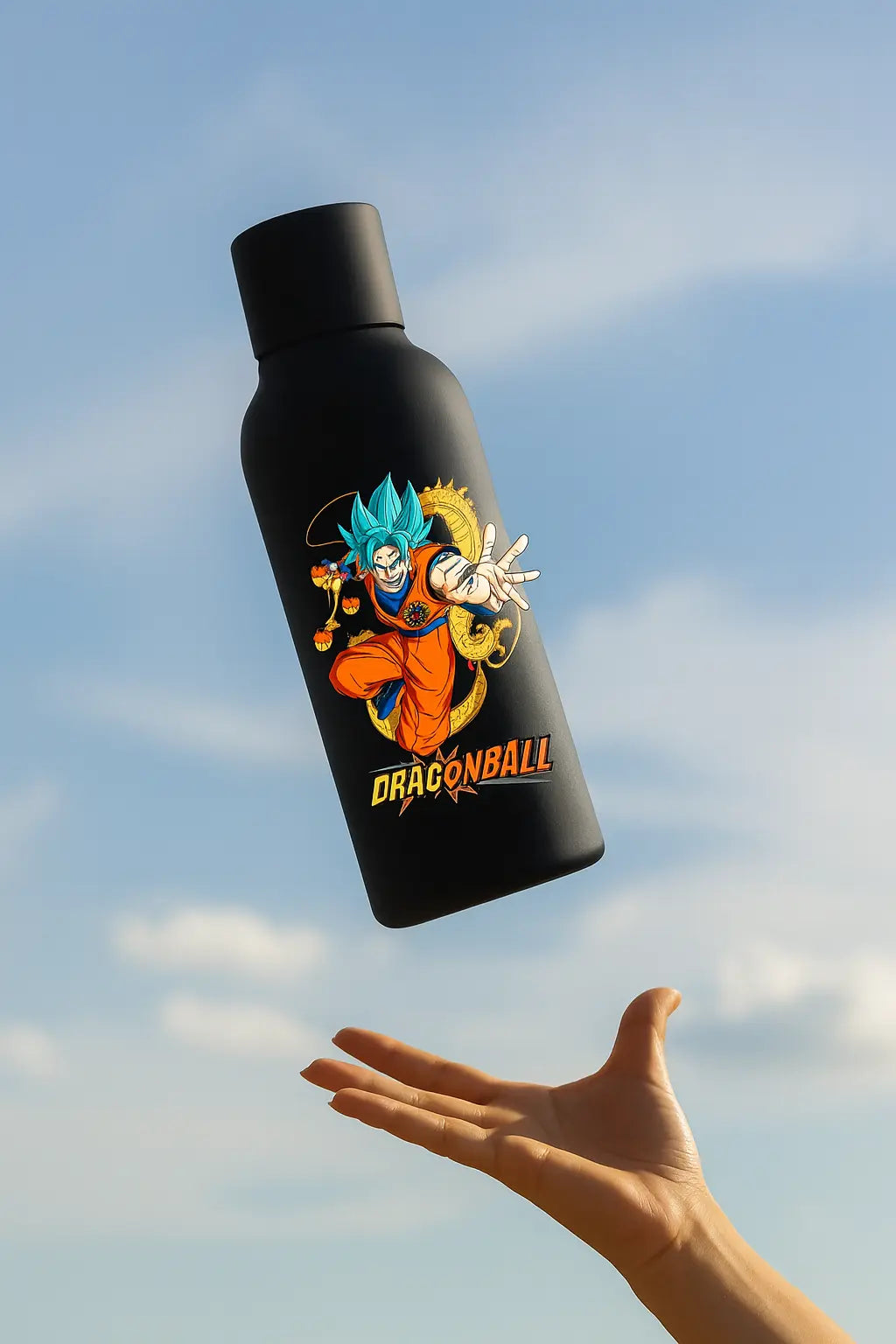 gourde enfant manga, bouteille inox Dragon Ball gourde isotherme