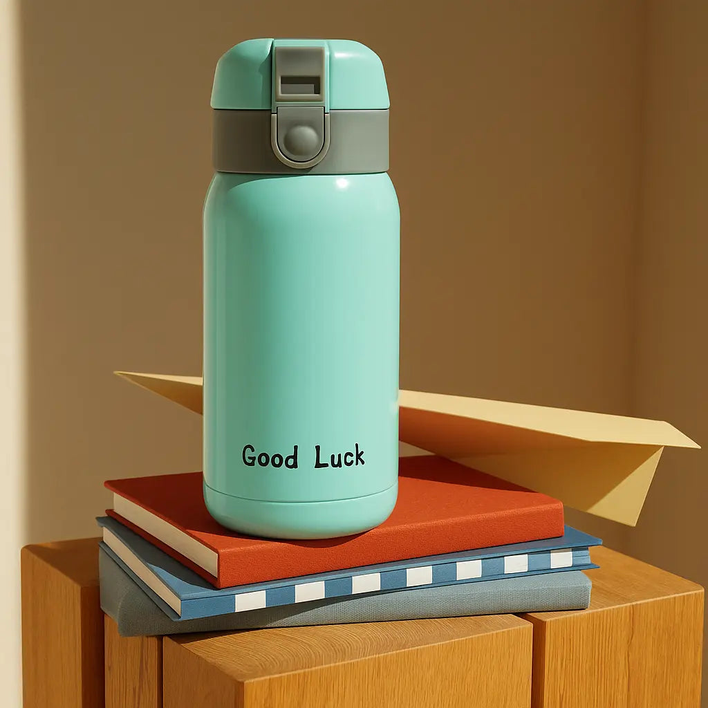 Mini gourde enfant 350 ml – bleu turquoise gourde isotherme