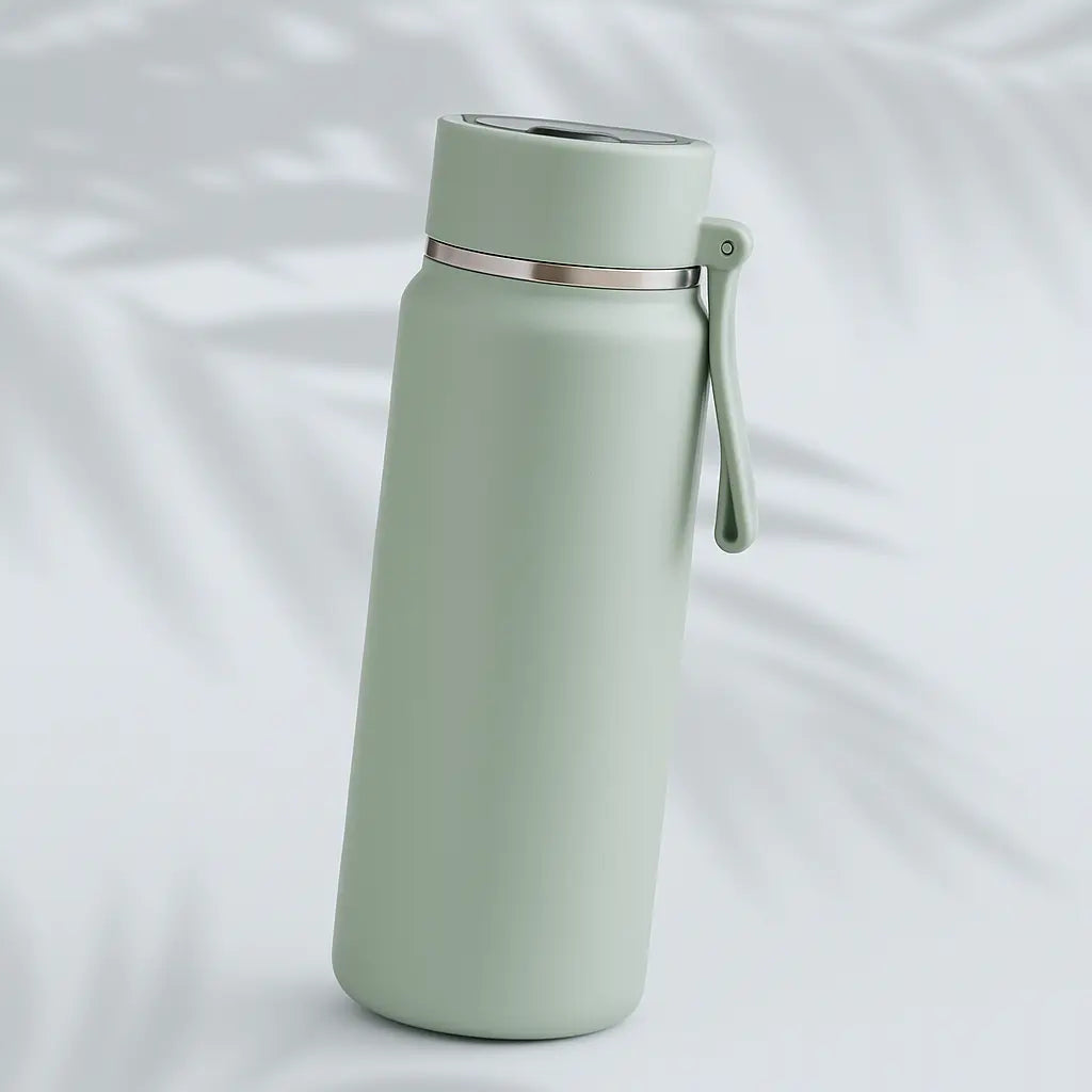 Gourde isotherme 600 ml – inox double paroi vert clair gourde isotherme