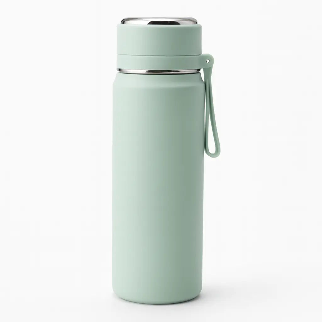 Gourde isotherme 600 ml – inox double paroi vert clair gourde isotherme