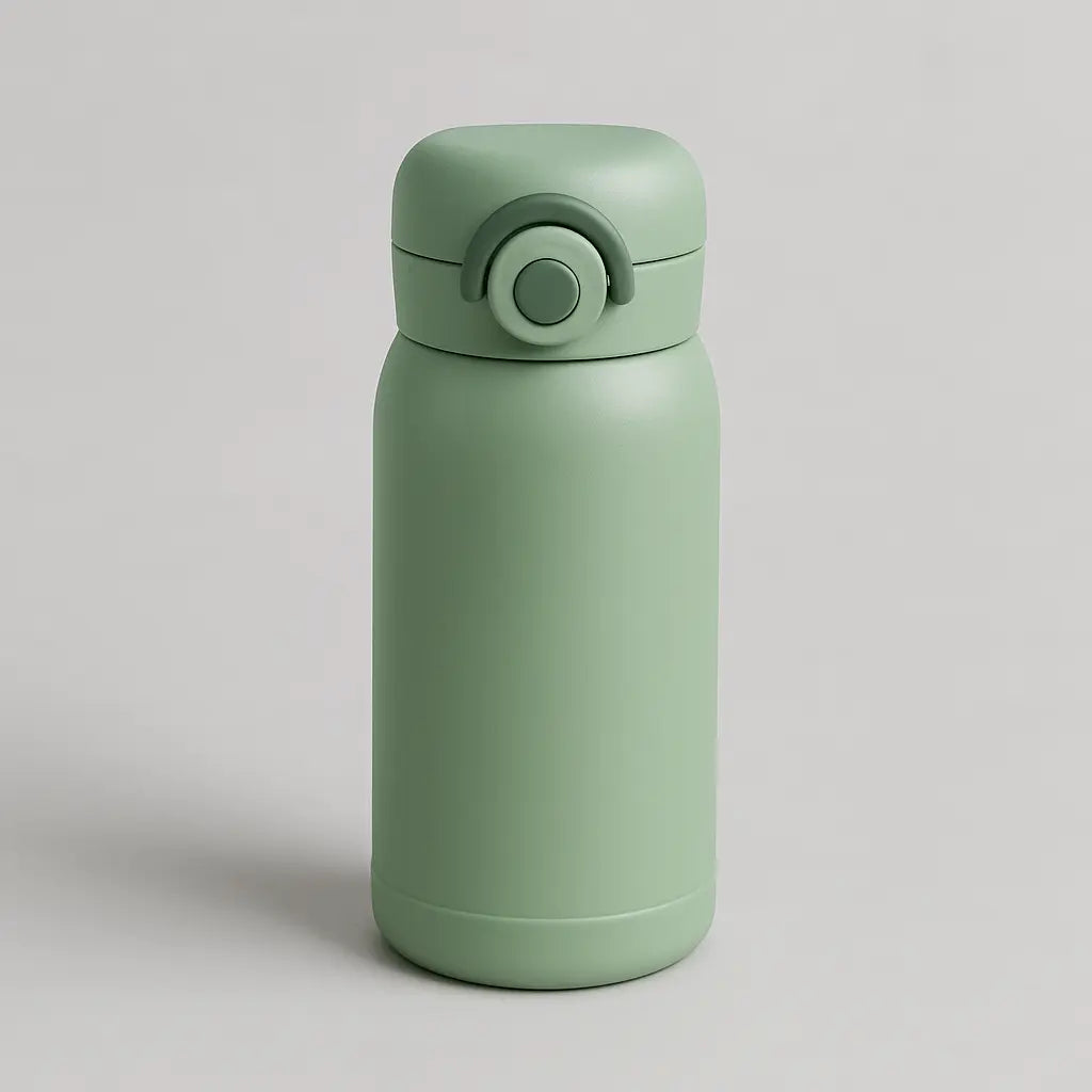 Mini gourde isotherme inox 350 ml – vert. gourde isotherme