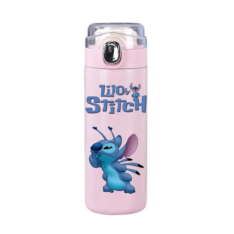 Gourde isotherme enfant 400 ml – Stitch bleu étanche gourde isotherme