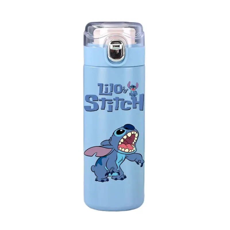 Gourde isotherme enfant 400 ml – Stitch bleu étanche gourde isotherme