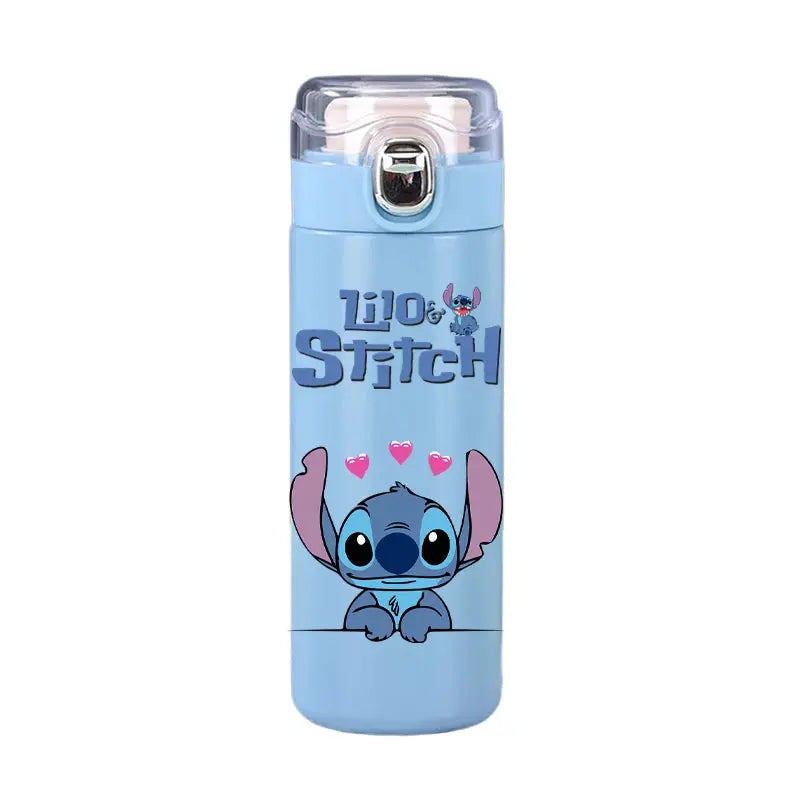 Gourde isotherme enfant 400 ml – Stitch bleu étanche gourde isotherme