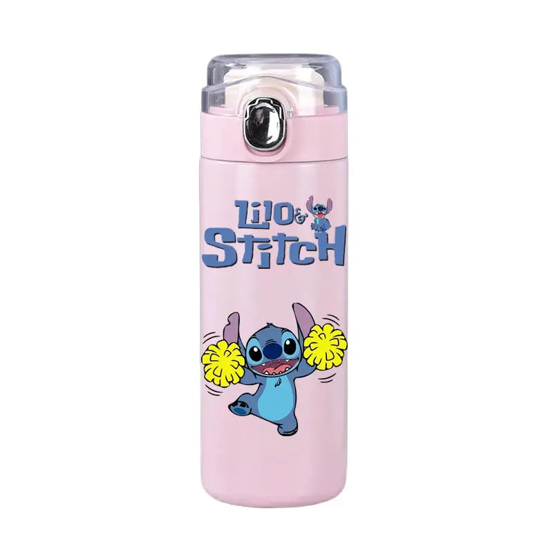 Gourde isotherme enfant 400 ml – Stitch bleu étanche gourde isotherme