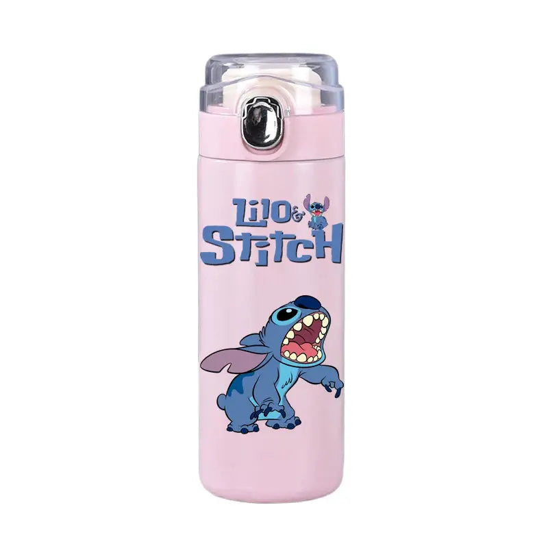 Gourde isotherme enfant 400 ml – Stitch bleu étanche gourde isotherme