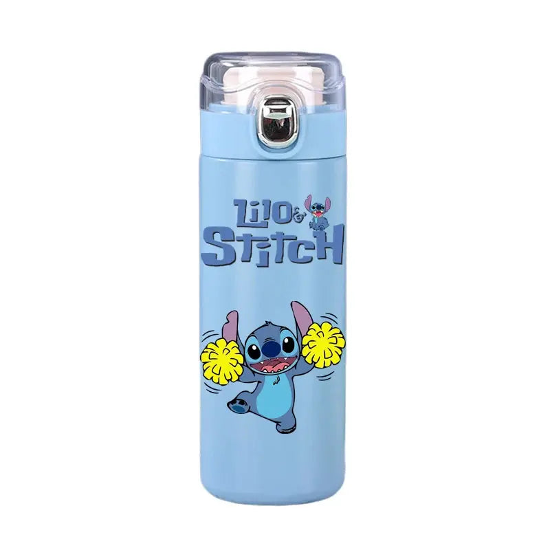 Gourde isotherme enfant 400 ml – Stitch bleu étanche gourde isotherme
