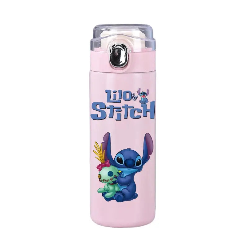 Gourde isotherme enfant 400 ml – Stitch bleu étanche gourde isotherme